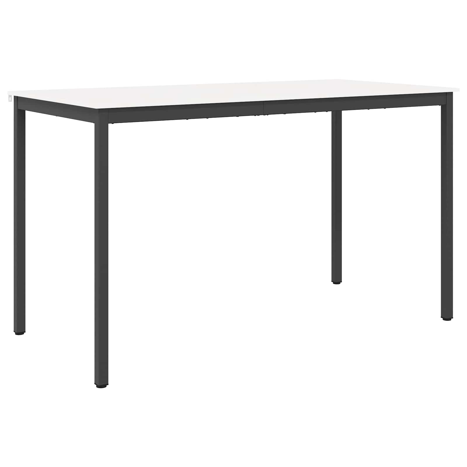 Mesa de bar branco 180 x 90 x 105 cm madeira de pinheiro sólida