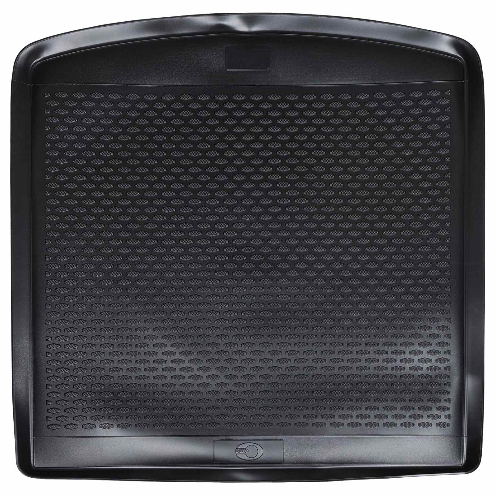 Tapete de porta-malas preto compatível com audi a4 avant 2015-