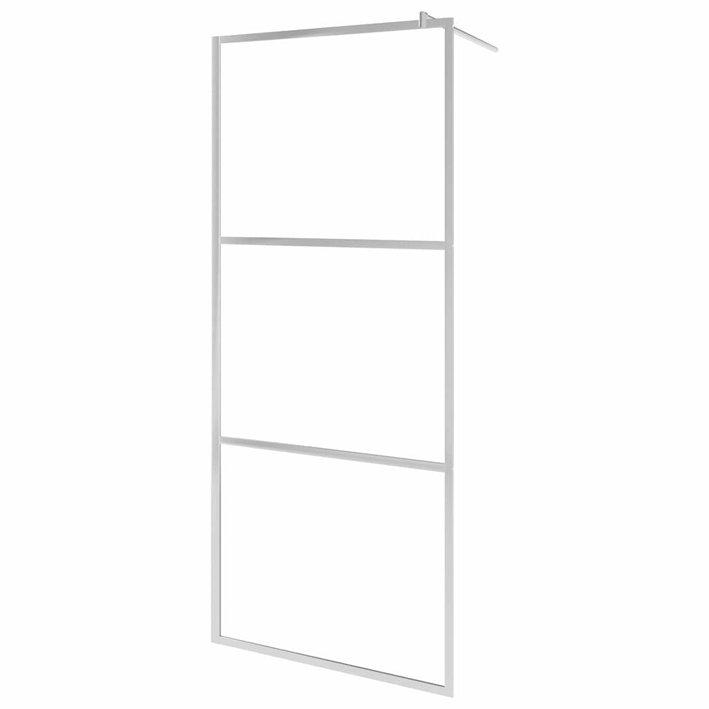 Divisória de chuveiro 80x195 cm vidro fosco esg