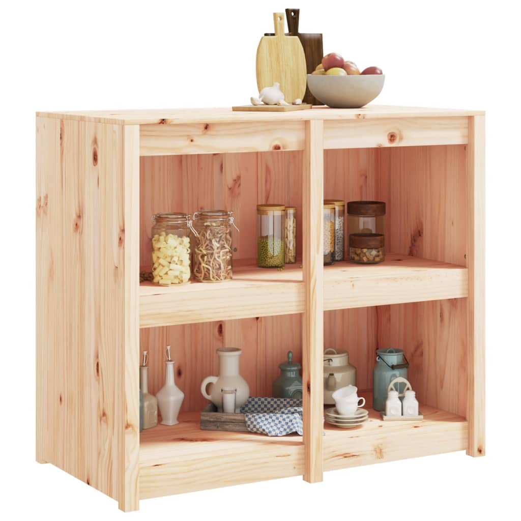 Armário de cozinha para exterior meppel 106x55x92 cm pinho maciço