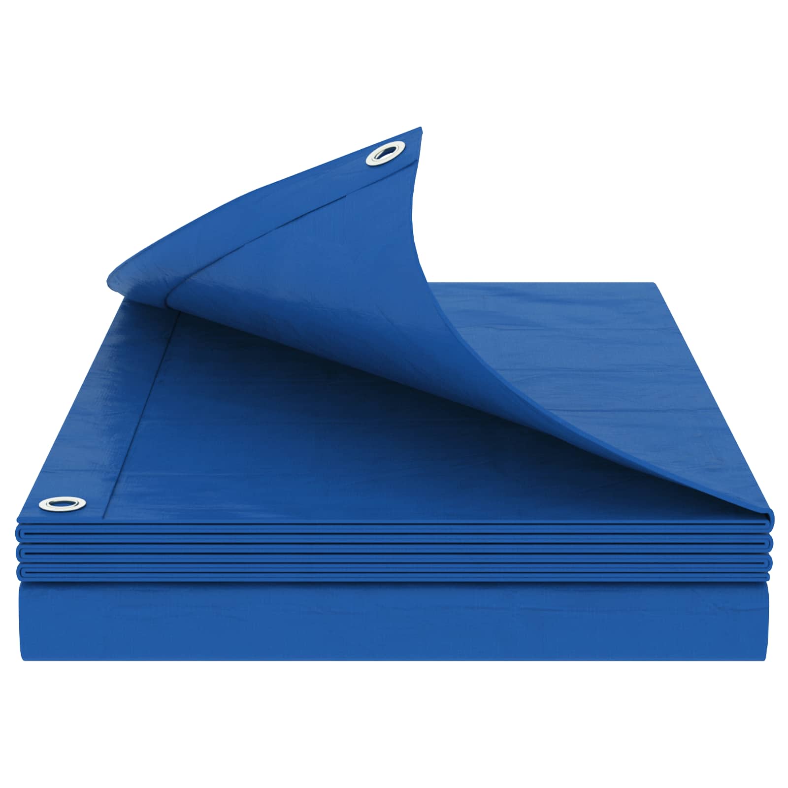 Lona com olhais azul 4 x 5 m 260 gsm PE