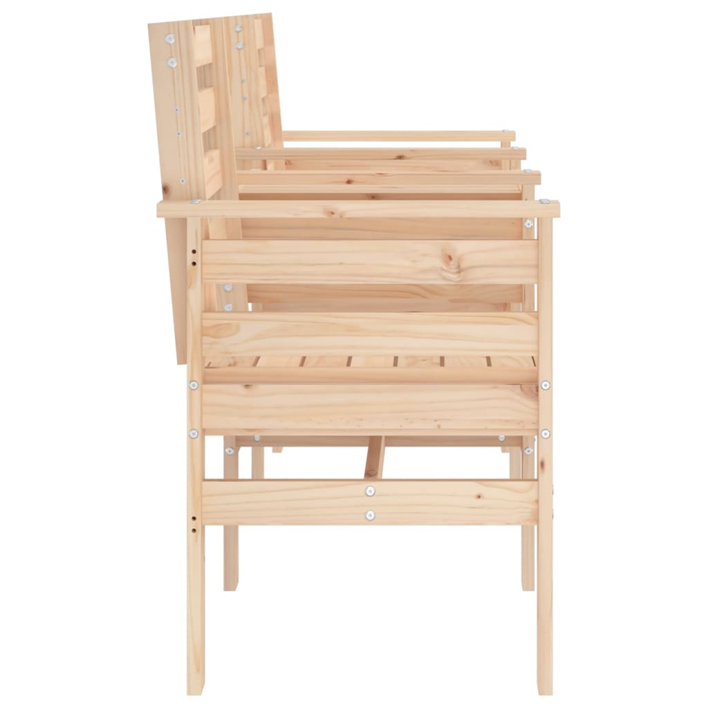 Banco de jardim 2 lugares com mesa pinho maciço