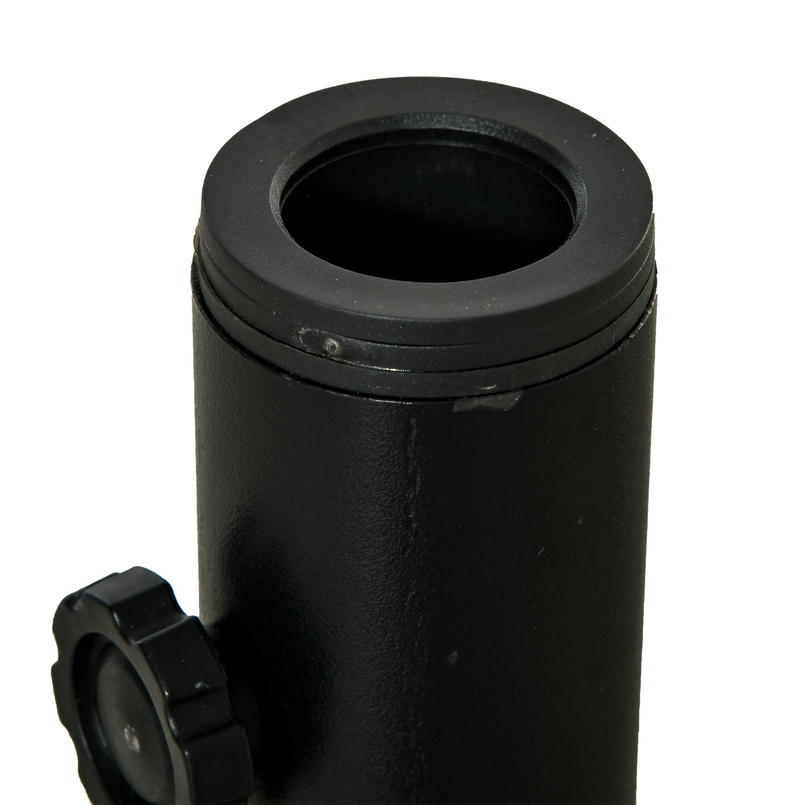 Suporte Chapéu de Sol para Chão de Cimento com 2 Botões de Bloqueio e 4 Parafusos Base de Chapéu de Sol para Mastros de 34/38/48