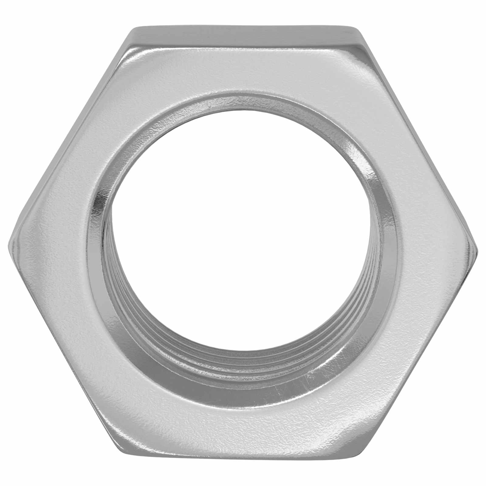 Porca hexagonal 9000 unid. prateado metal