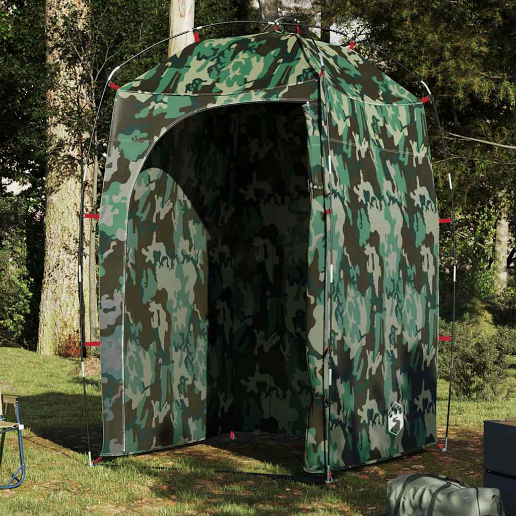 Tenda de duche impermeável camuflagem