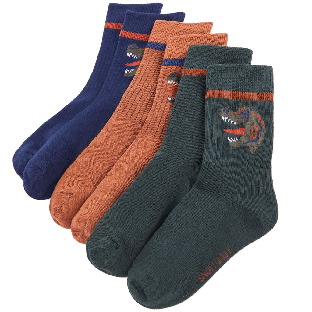 Meias para criança 5 pares ue 30-34