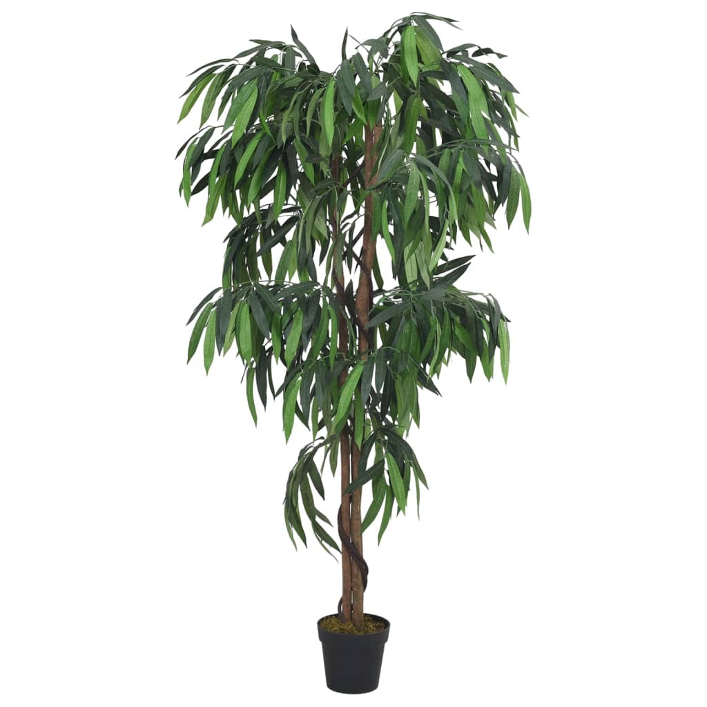 Mangueira artificial 1050 folhas 200 cm verde