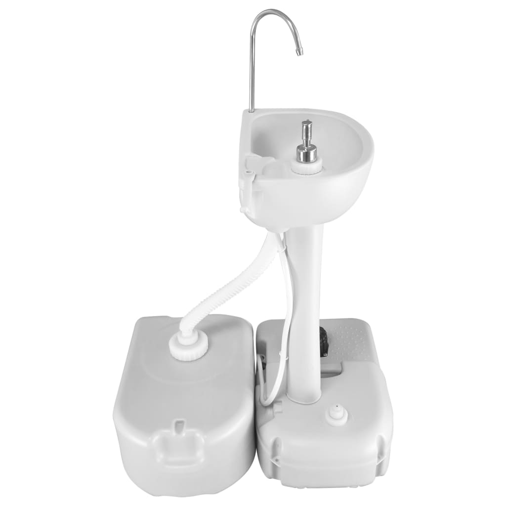 Tanque de água portátil 24 l cinzento