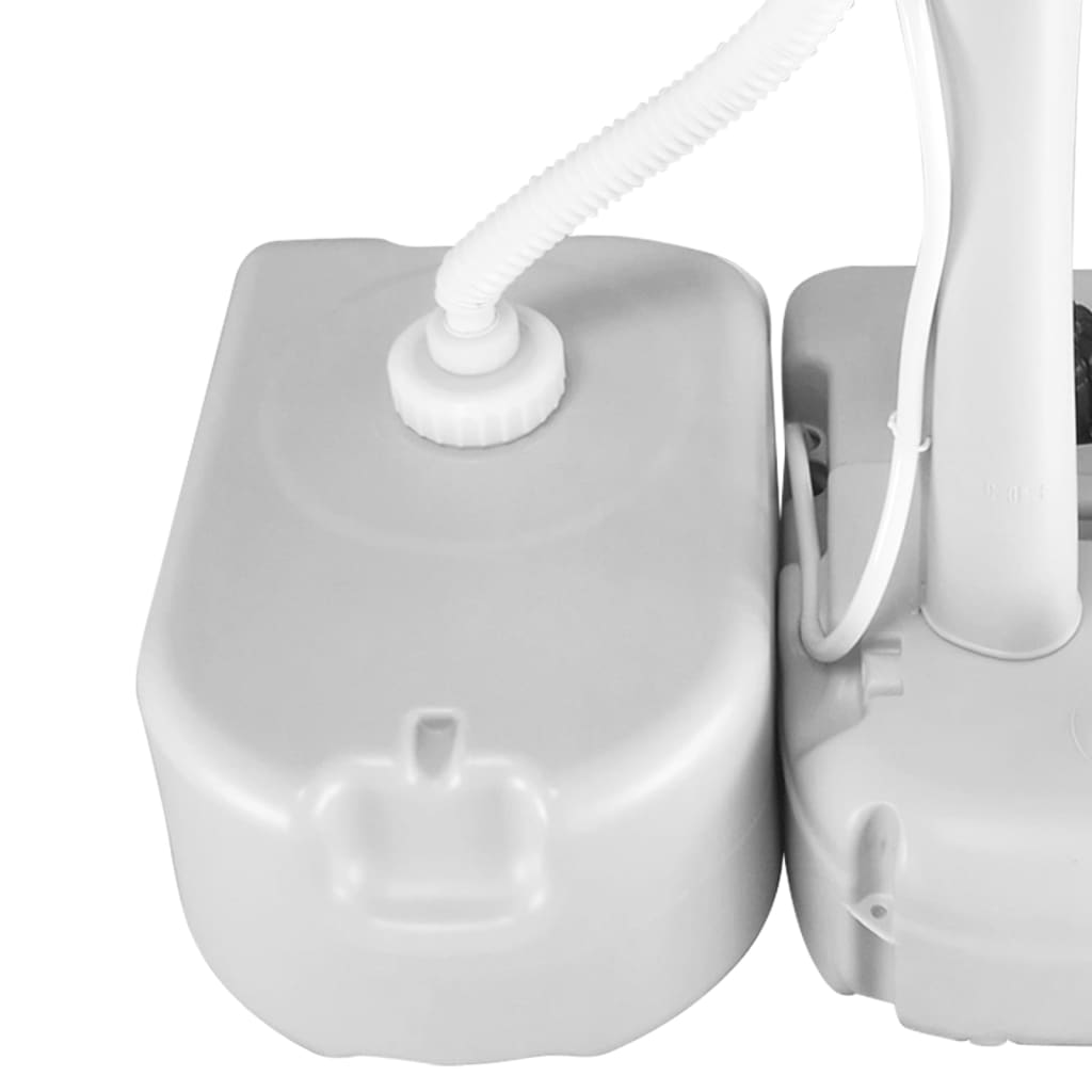 Tanque de água portátil 24 l cinzento