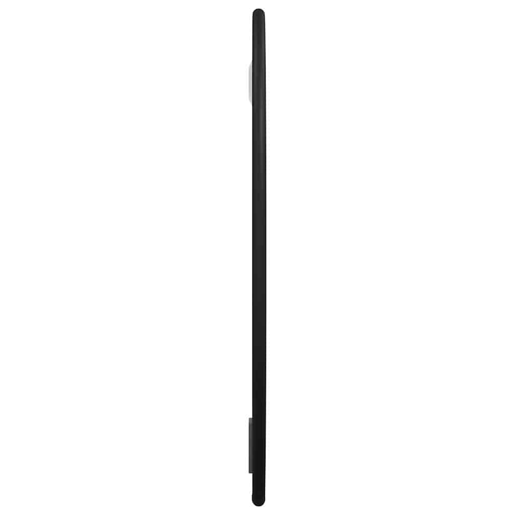 Espelho de parede ø30 cm redondo preto
