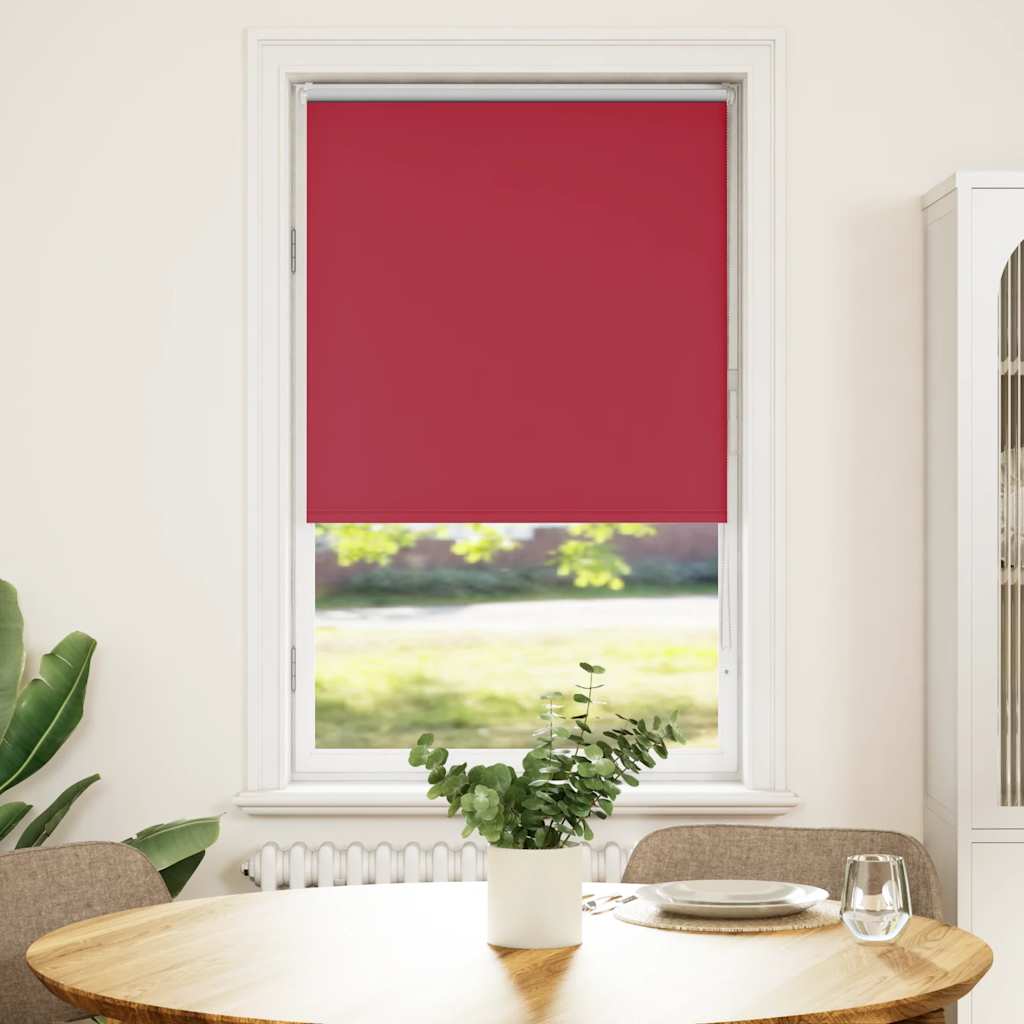 Persiana de enrolar 85x150 cm largura tecido 80,7 cm poliéster