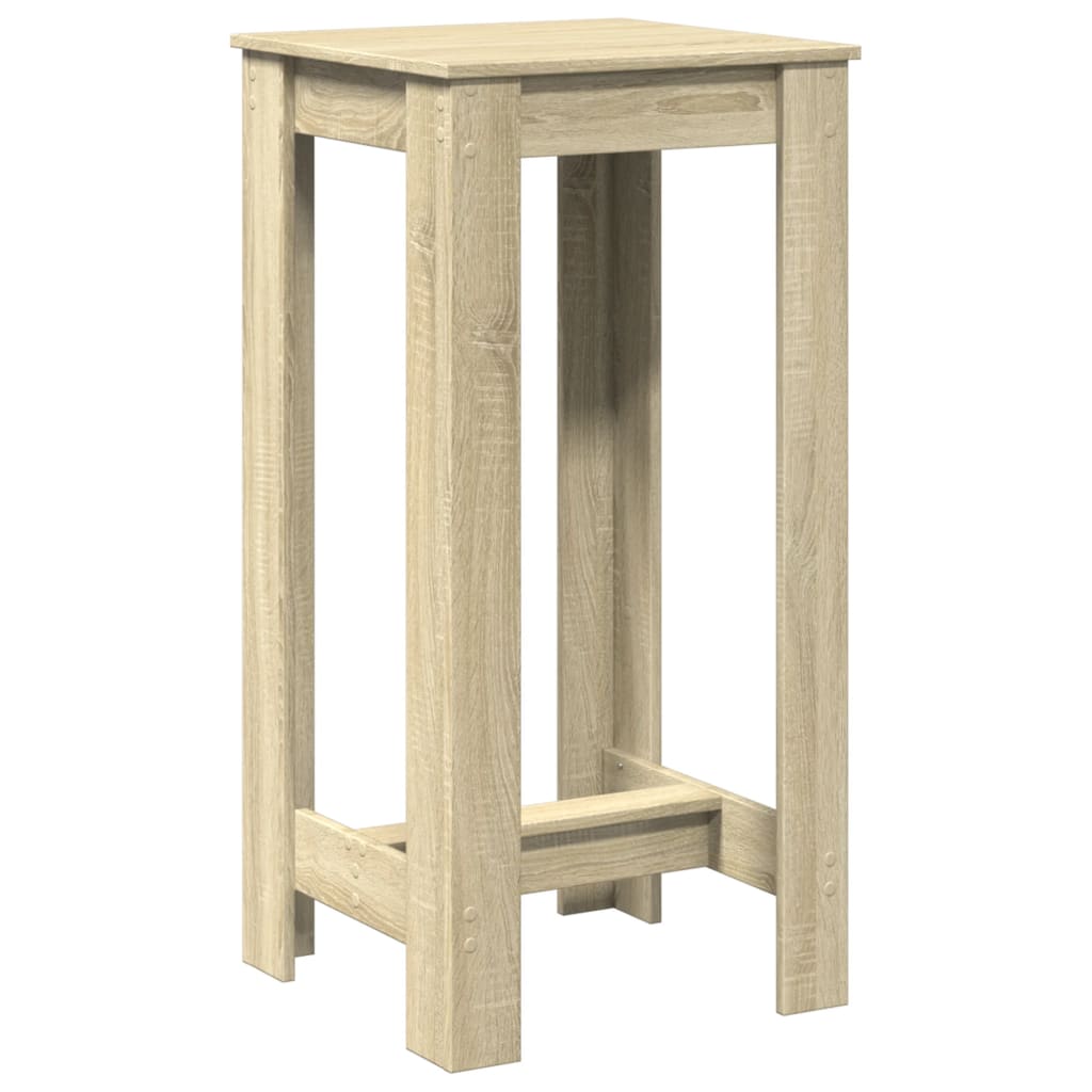 Mesa de bar 51x50x103,5 cm derivados de madeira carvalho sonoma