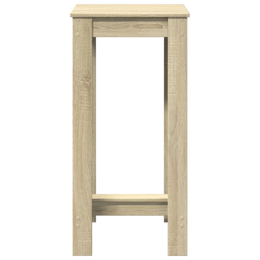 Mesa de bar 51x50x103,5 cm derivados de madeira carvalho sonoma