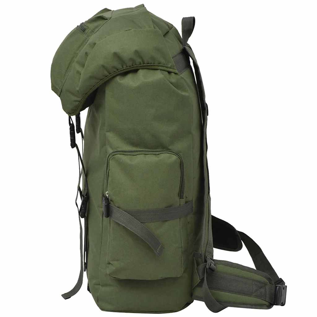 Mochila estilo exército 65 l verde