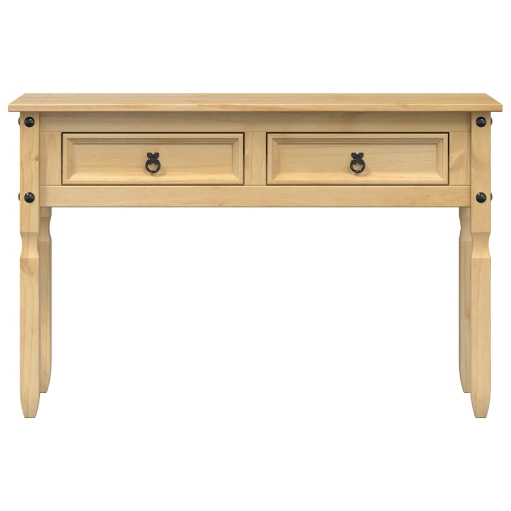 Mesa consola corona 115x46x73 cm madeira de pinho maciça