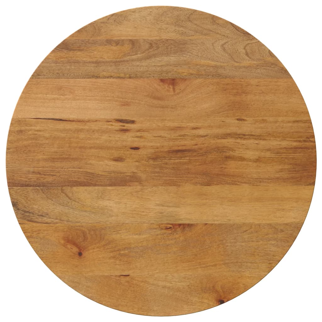 Tampo de mesa redondo ø70x3,8cm madeira de mangueira maciça