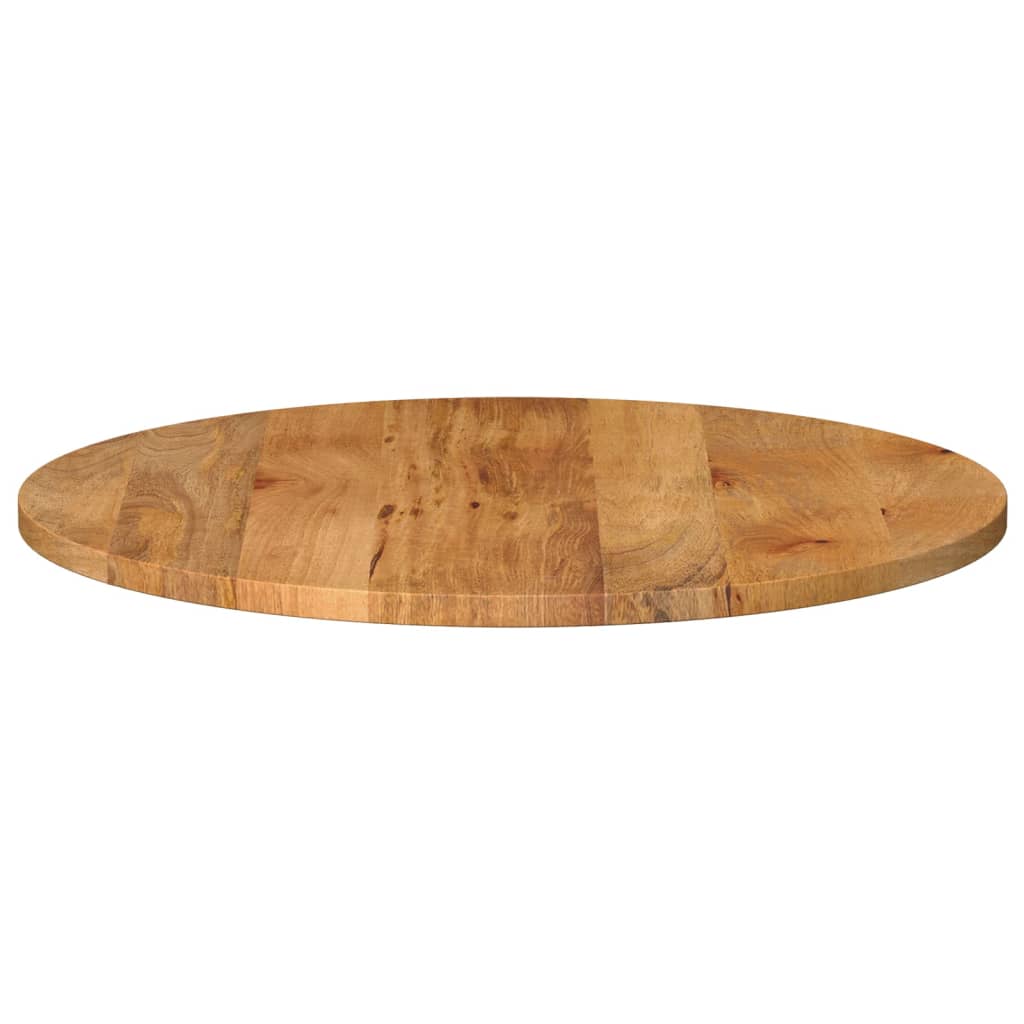 Tampo de mesa redondo ø70x3,8cm madeira de mangueira maciça