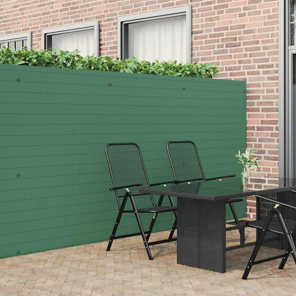 Cerca de jardim dupla face verde 1,8x3 m PVC