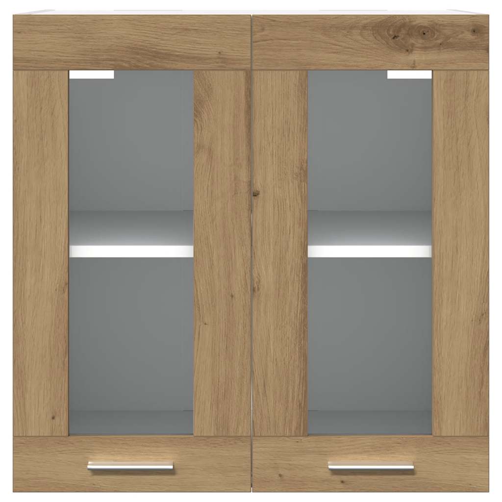 Armário parede para cozinha com porta vidro “lyon”