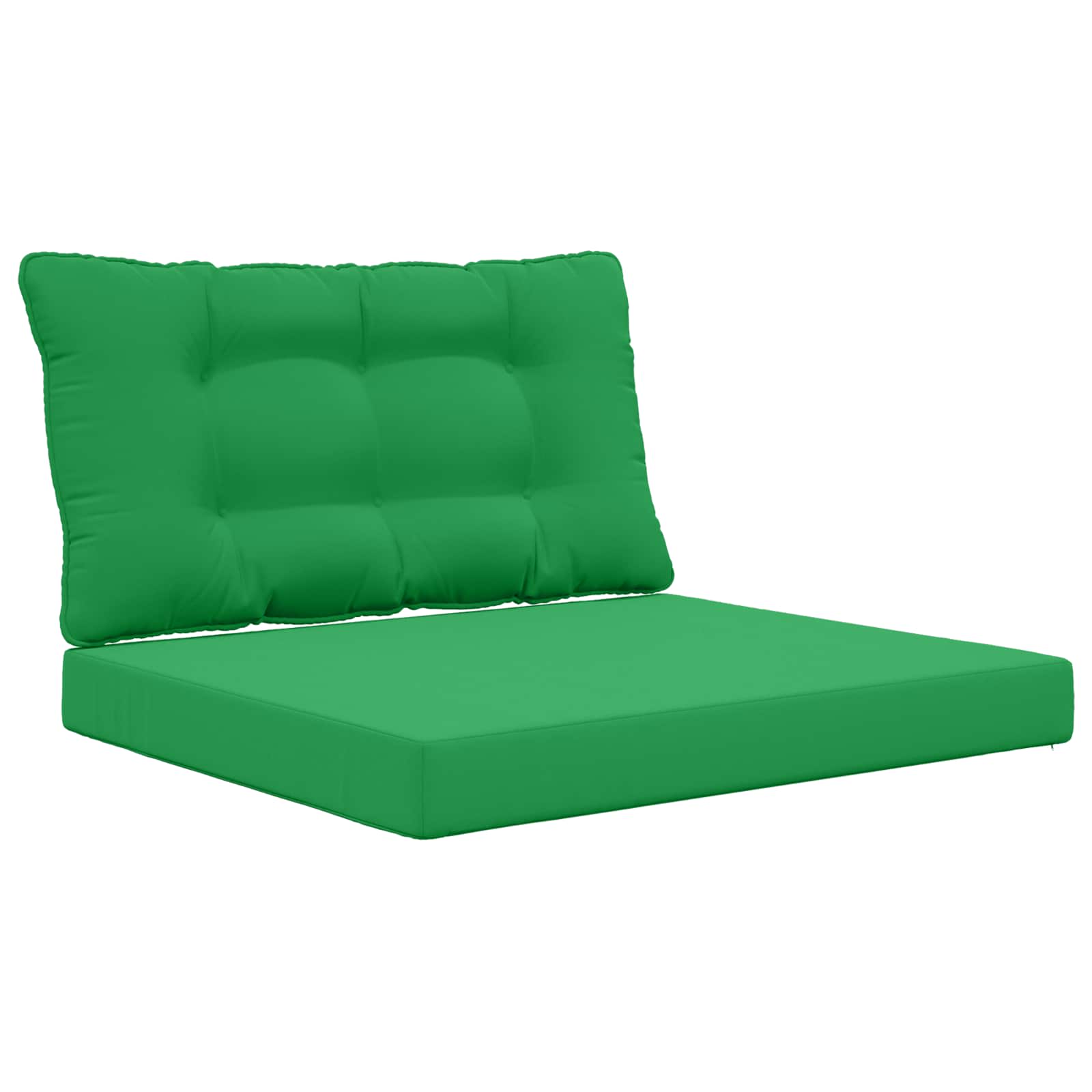Almofada para sofá externo poliéster verde 80 x 68,5 x 8 cm