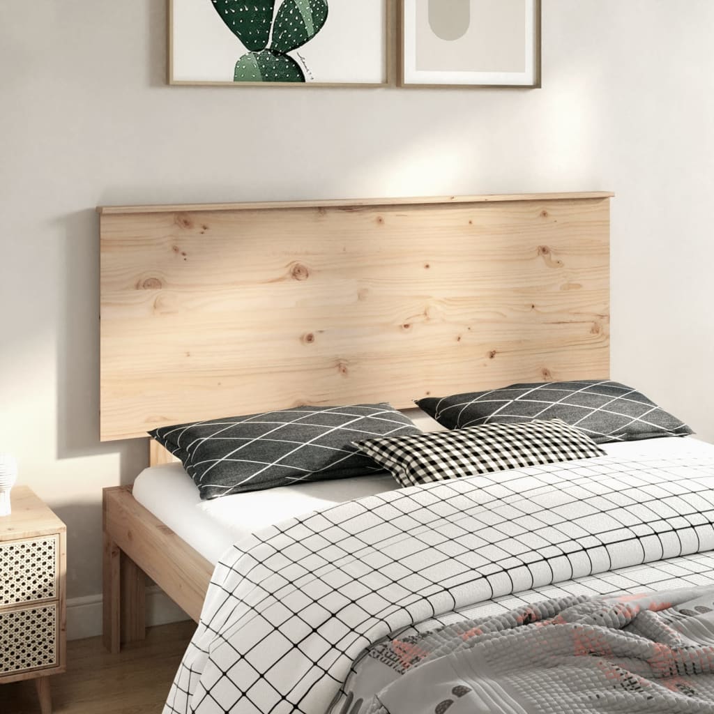 Cabeceira de cama 154x6x82,5 cm pinho maciço