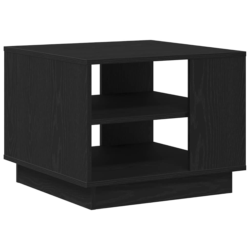 Mesa de centro carvalho preto 55 x 55 x 42 cm