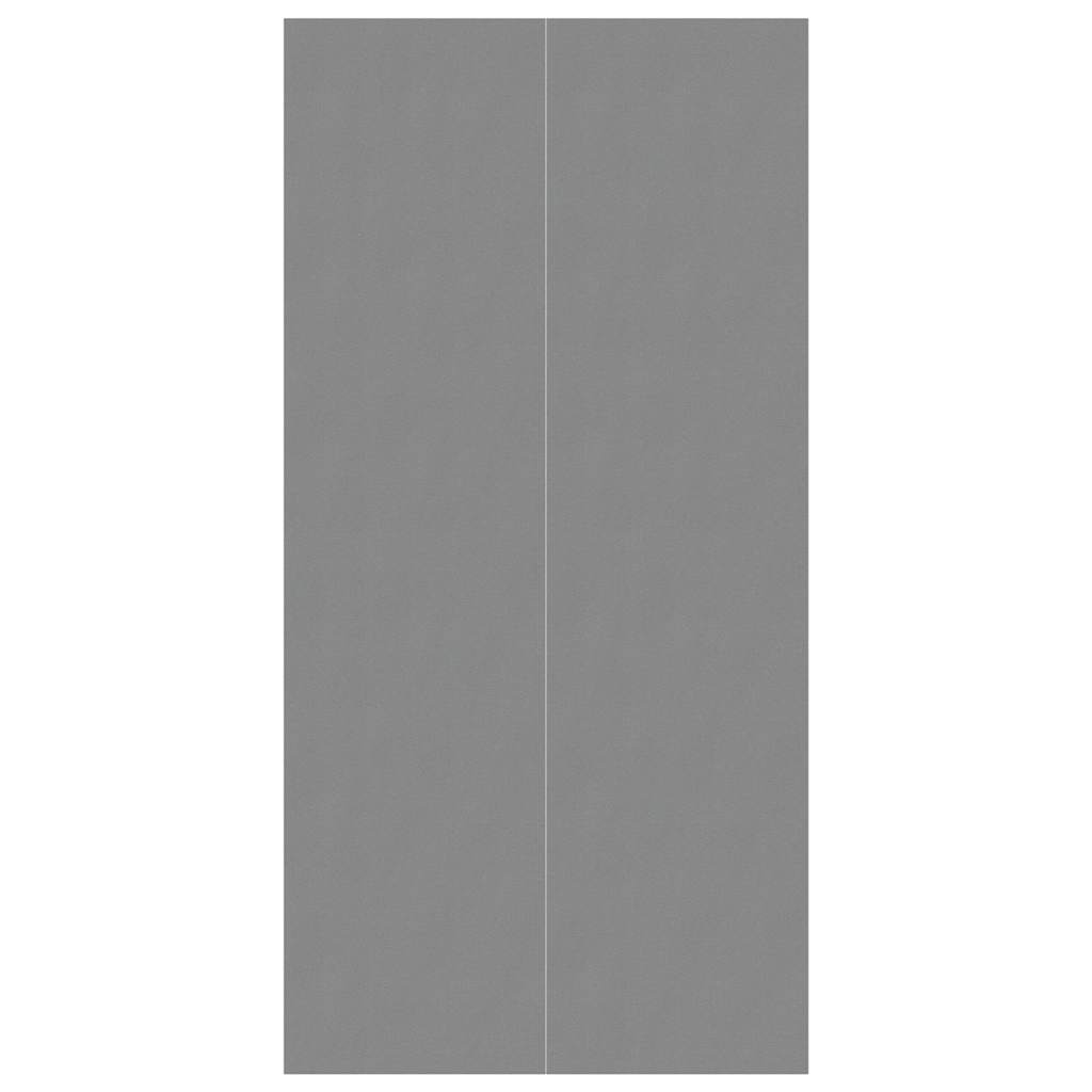 Pano para chão de piscinas 500x250 cm poliéster geotêxtil cinza