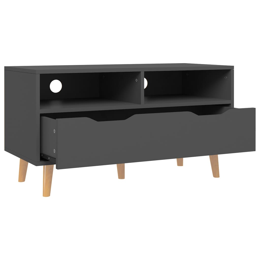 Móvel de TV 90x40x48,5 cm derivados de madeira cinza