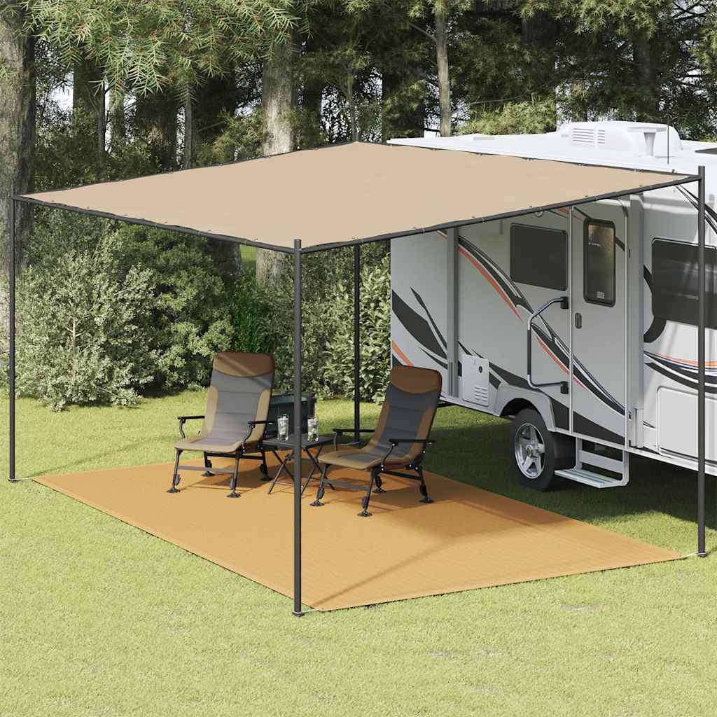 Tapete de campismo para tenda 300x500 cm pead areia