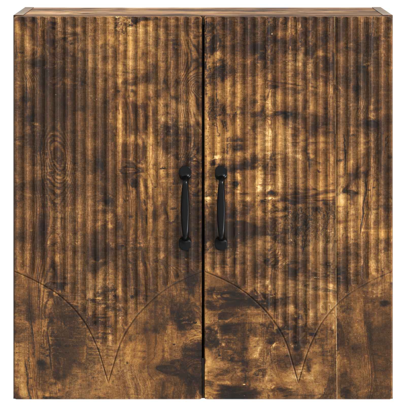 Armário de parede carvalho fumado 59 x 31 x 60 cm