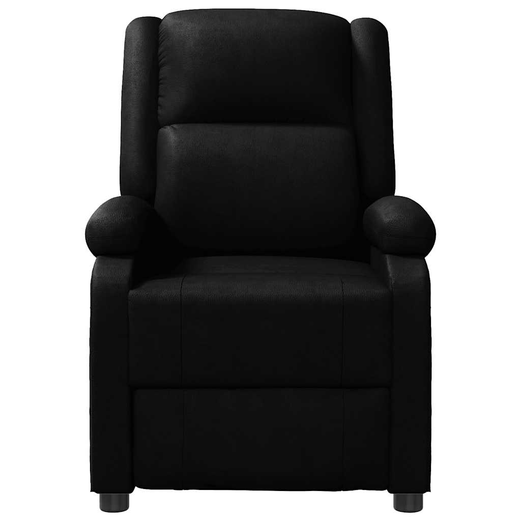 Poltrona de massagens couro artificial preto