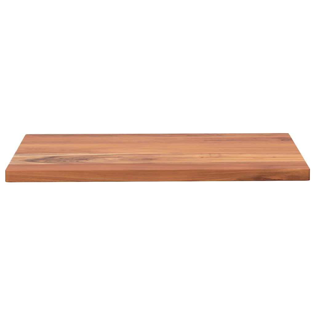 Tampo de mesa quadrado 50x50x2,5 cm madeira de acácia maciça
