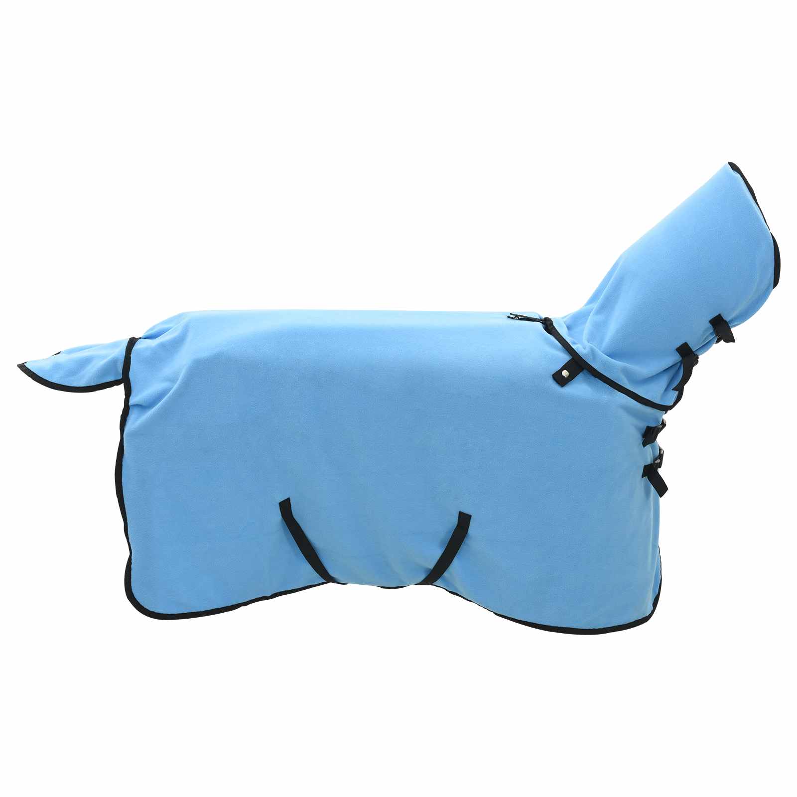 Cobertor de cavalo aqua completo 85 cm poliéster