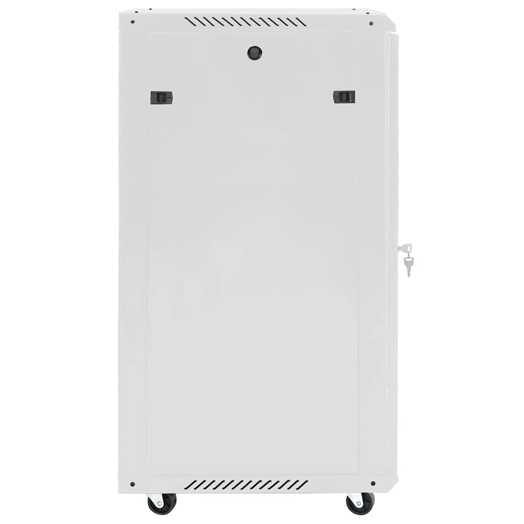 Armário bastidor 15u 19" ip20 60x45x86 cm cinzento