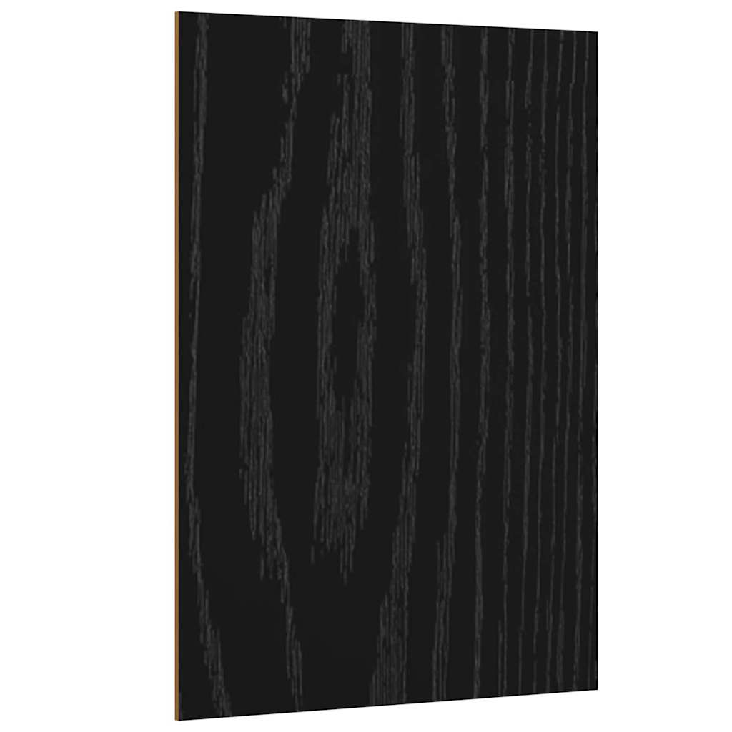 Painéis de decoração 12 unid. carvalho preto 15 x 21 x 0.27 cm
