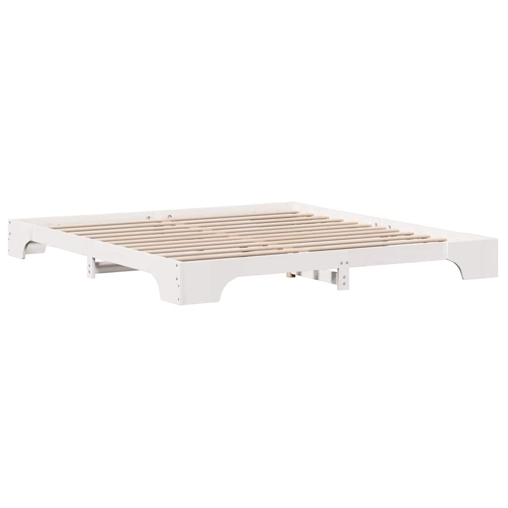 Estrutura da cama branco 200 x 200 cm
