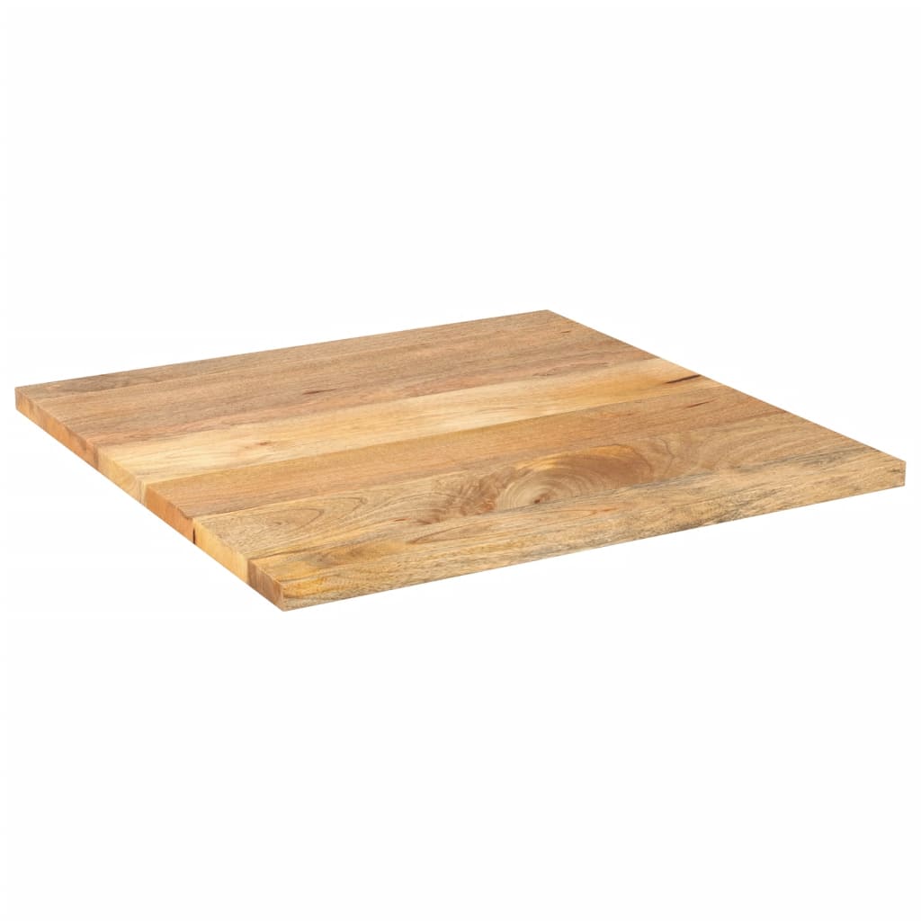 Tampo de mesa quadrado 70x70x3,8 cm mangueira maciça