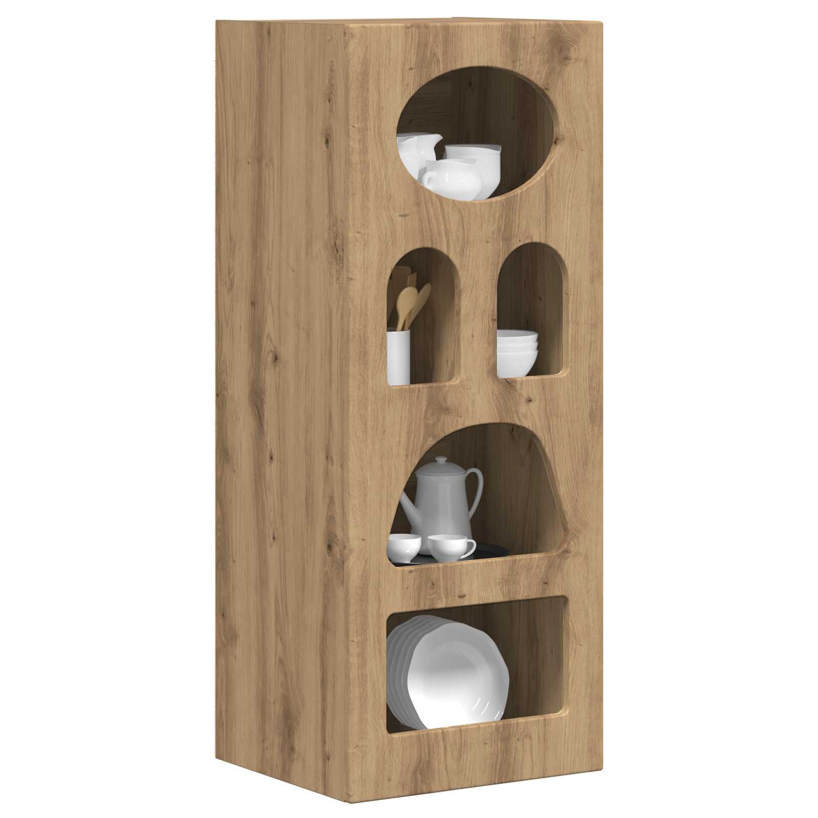 Buffet elst carvalho artesanal 40 x 35 x 100,5 cm