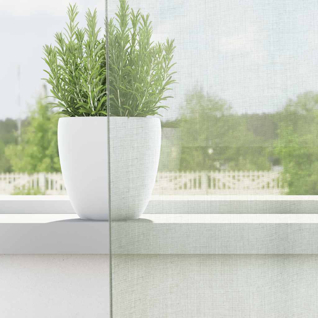 Cortinas de voile com laços 2 pcs cinzento-claro 140x140 cm