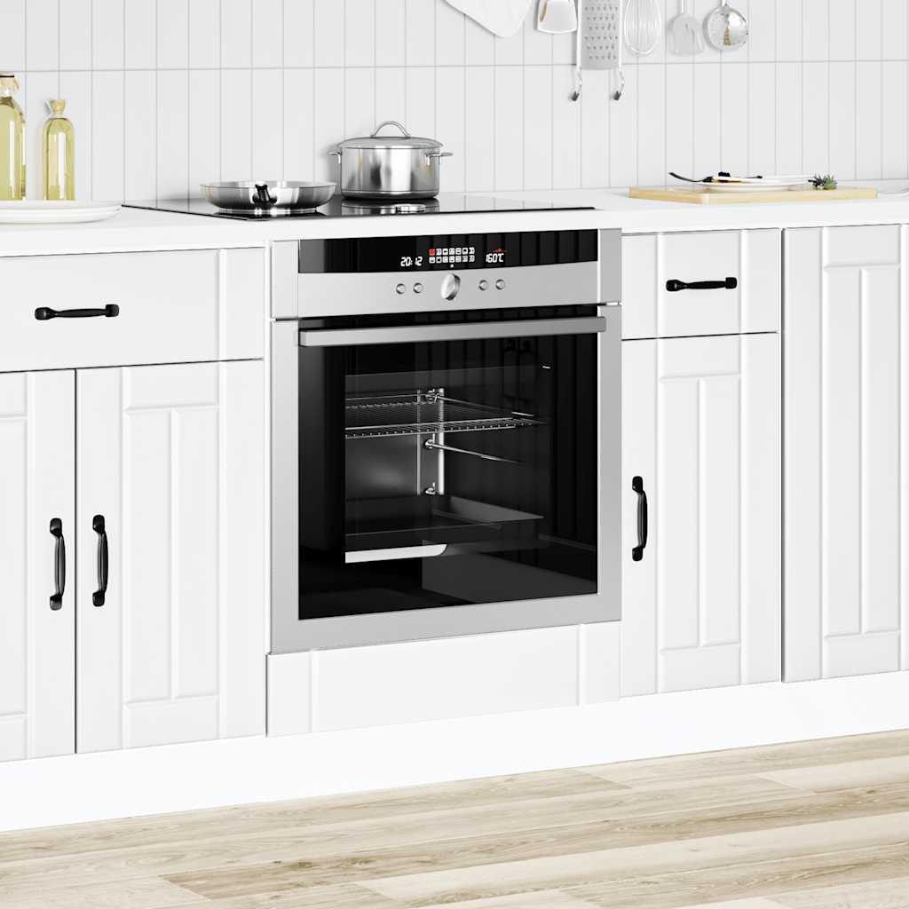 Armário forno lucca derivados de madeira branco