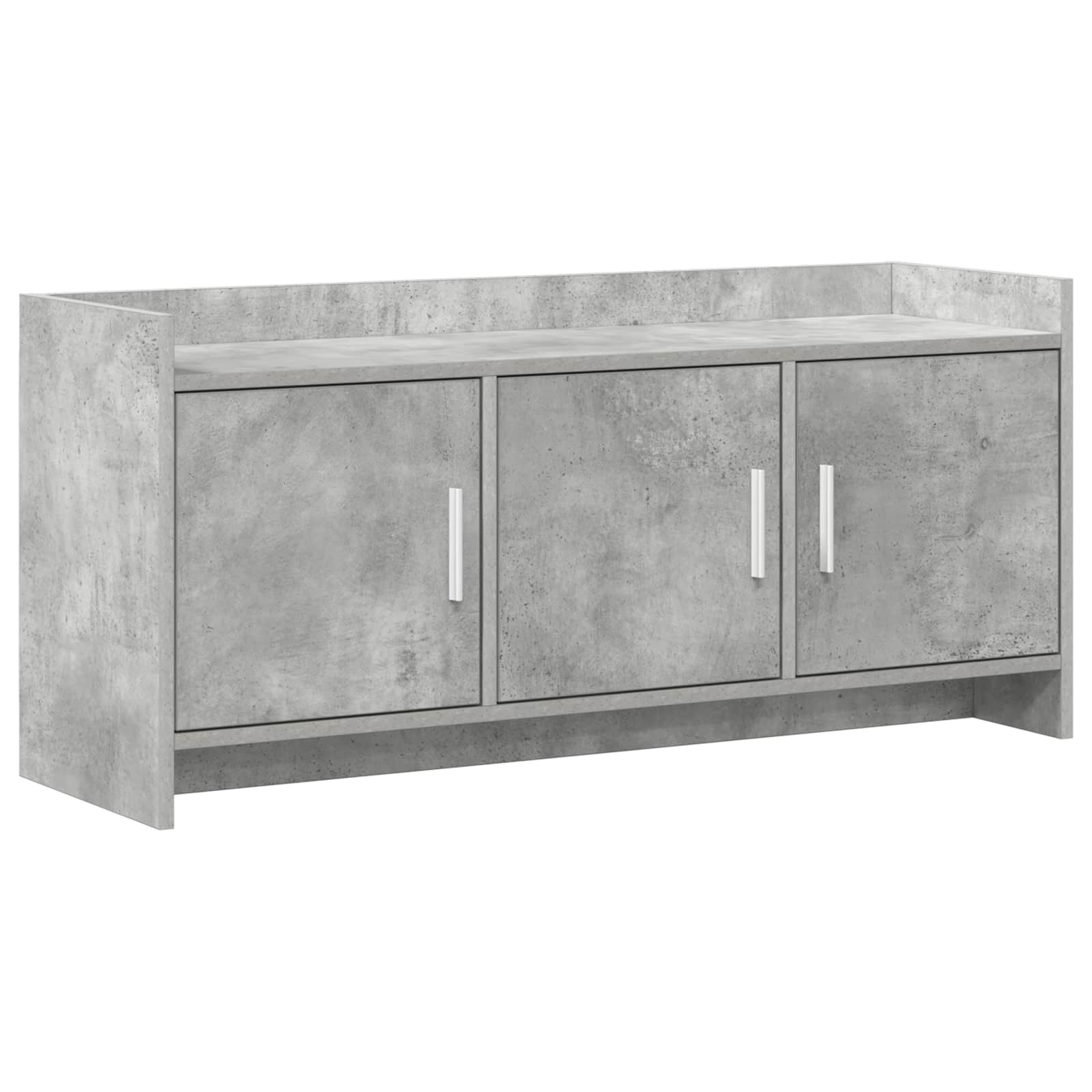 Gabinete para TV 102 x 33 x 47 cm cinzento cimento