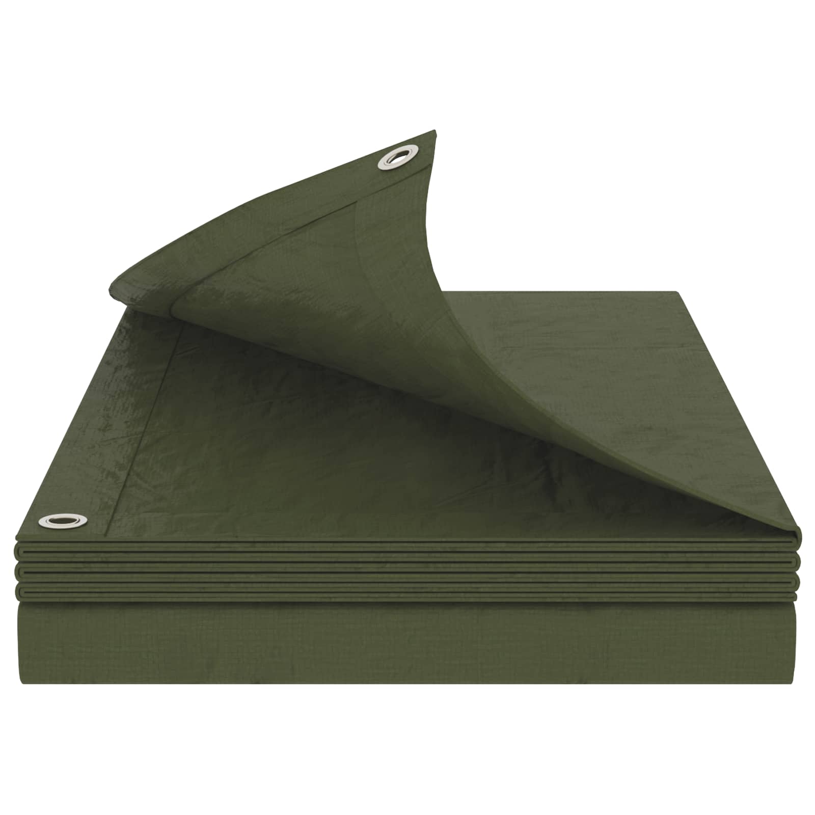 Lona com olhais verde 3 x 6 m 90 gsm PE
