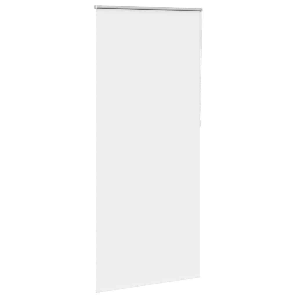 Cortina de rolo blackout, 124,4 x 230 cm, largura do tecido 120 cm, branca.