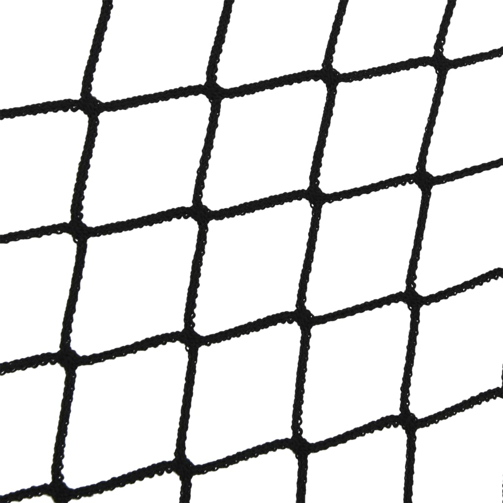 Rede para reboque com corda elástica 2,5x1,5 m PP preto