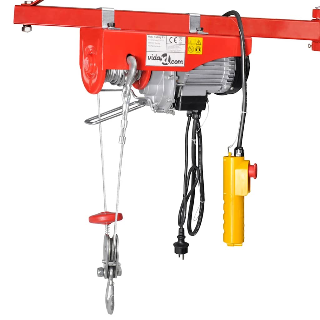 Guindaste elétrico 1300 w 400/800kg