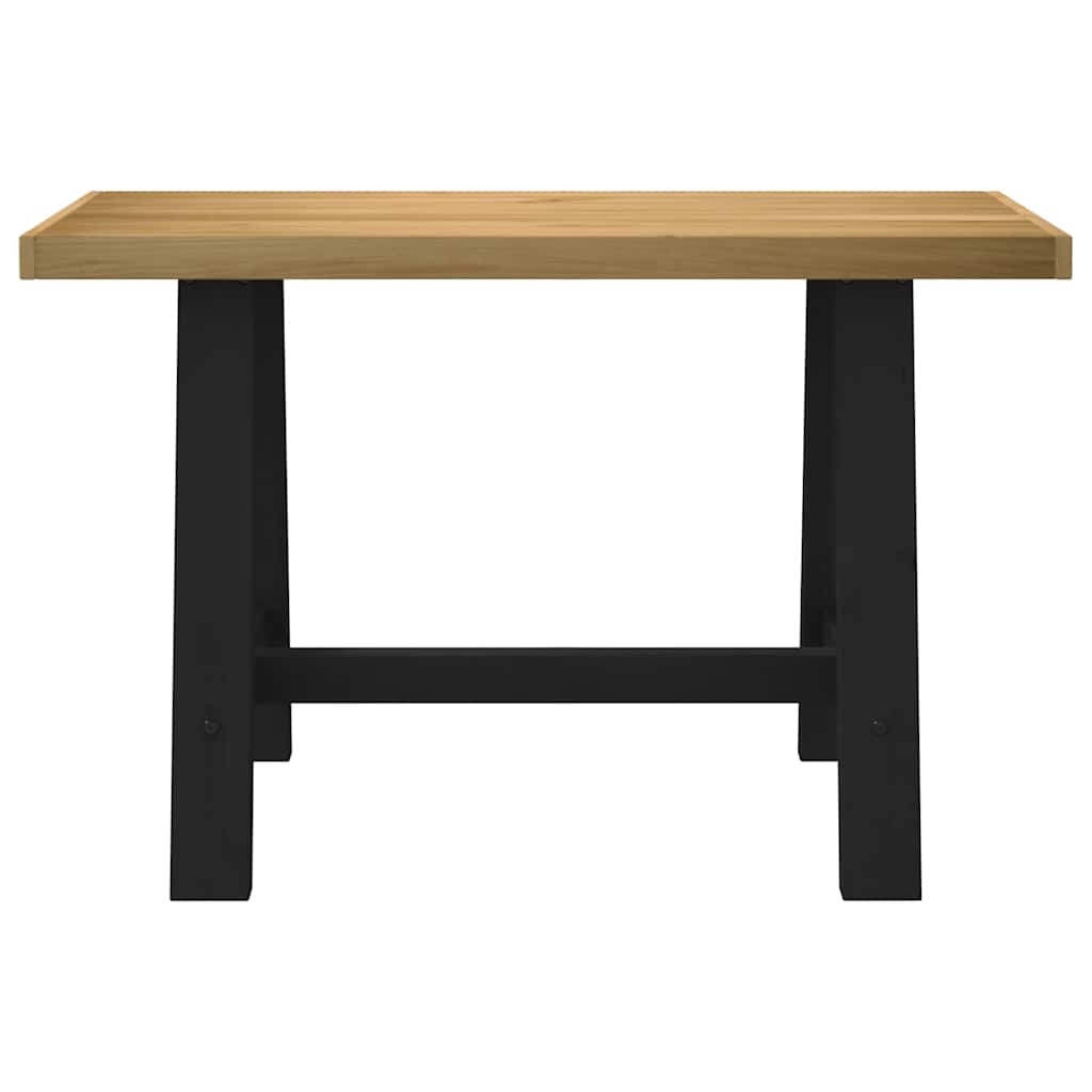 Secretária noain com pernas forma a 120x50x75 cm pinho maciço