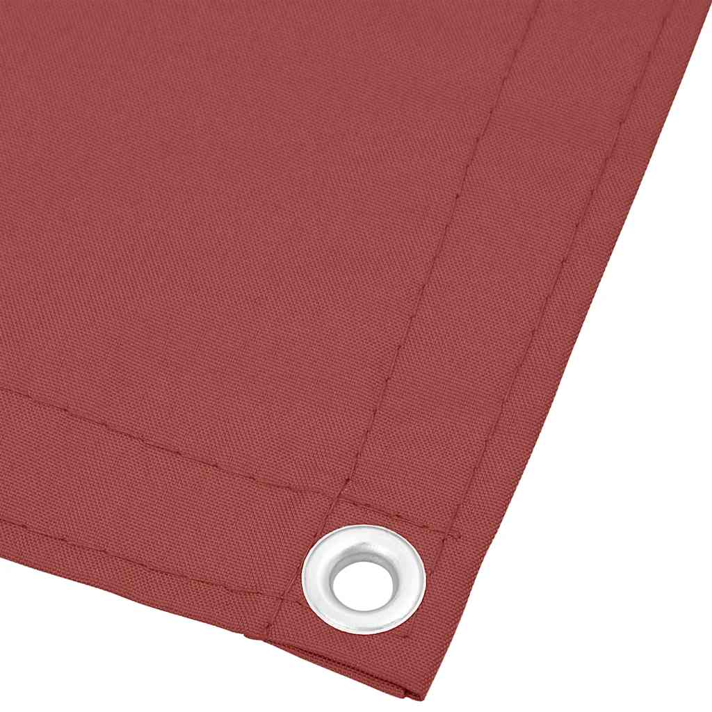 Tela de varanda 120x800 cm 100% poliéster oxford terracota