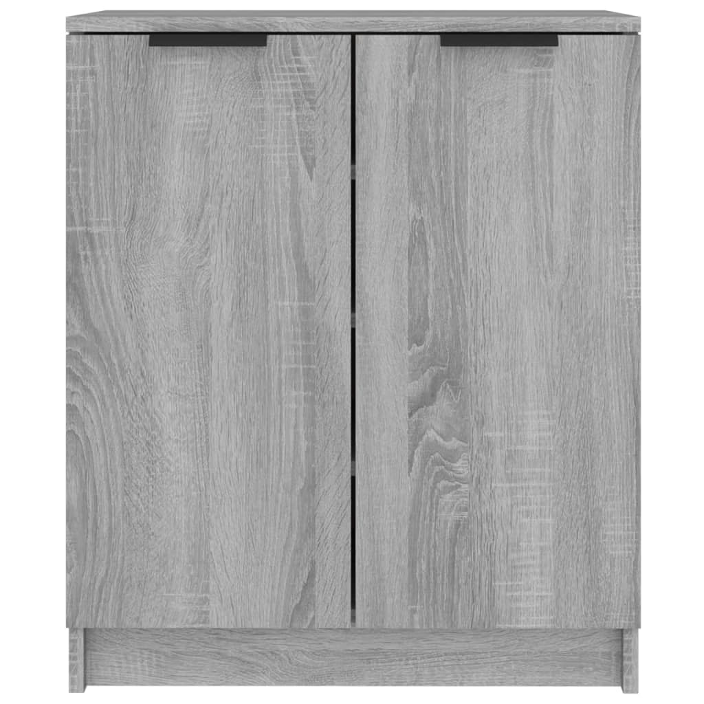Sapateira 59x35x70 cm derivados de madeira sonoma cinza