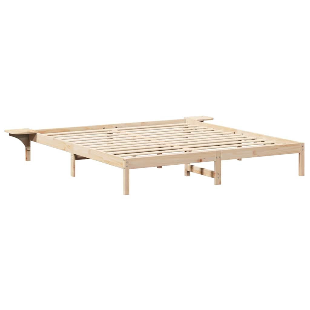Estrutura da cama natural 200 x 200 cm