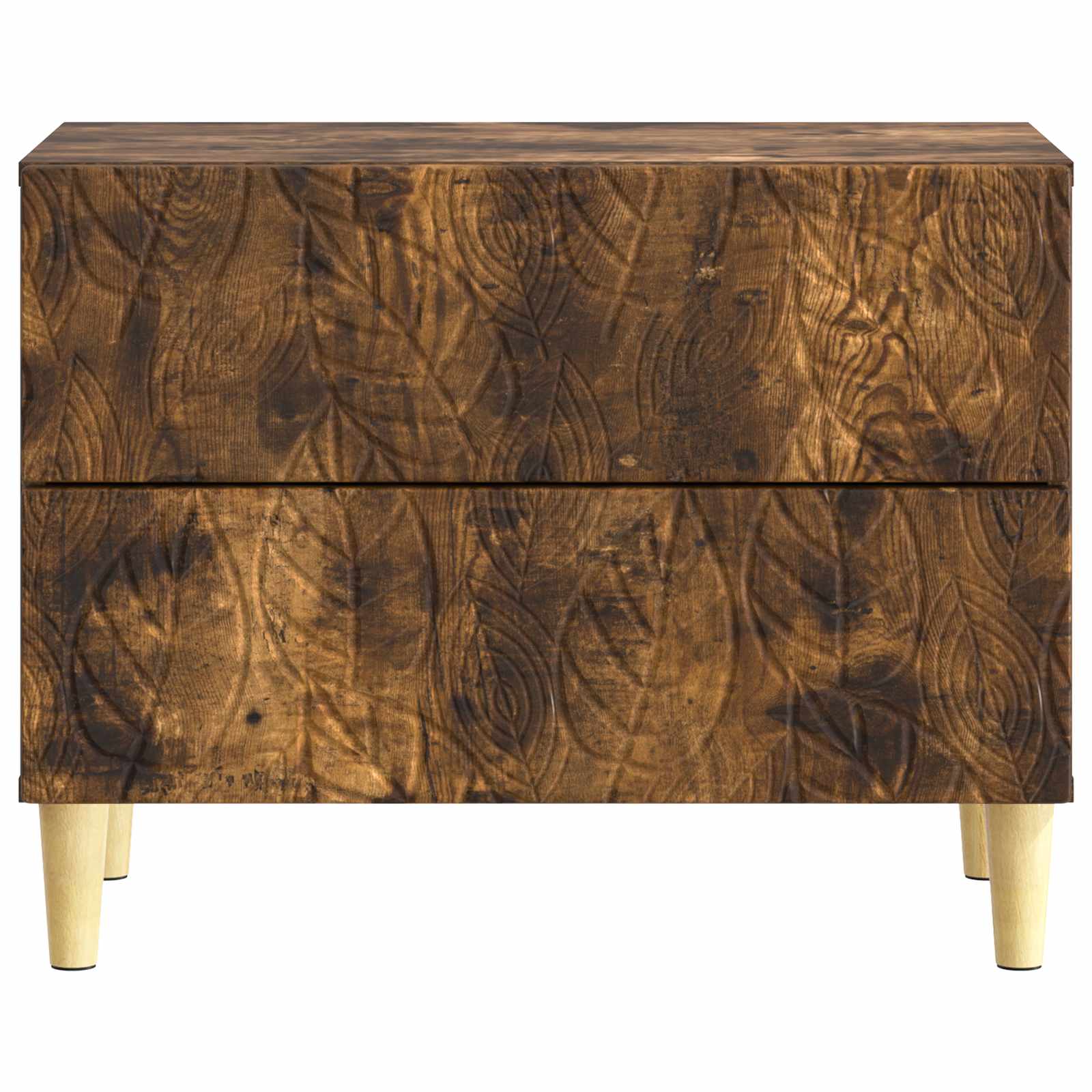 Mesa-de-cabeceira carvalho fumado 62 x 34,5 x 48 cm
